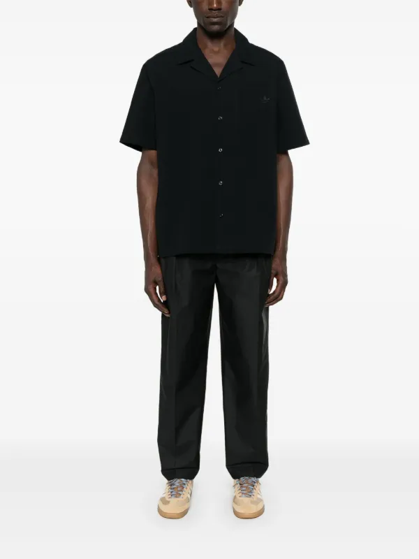 ★adidas originals★ESS SEERSUCKER S.SLEEVE SHIRT★追跡可 adidas Originals Essentials Seersucker short sleeve shirt