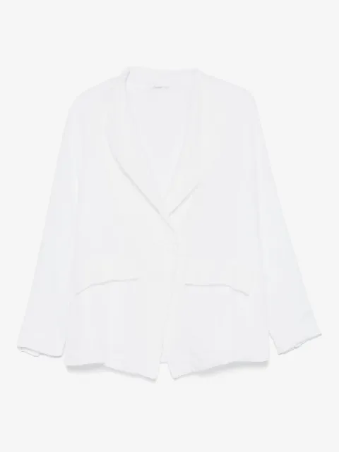 Transit textured double-breasted blazer