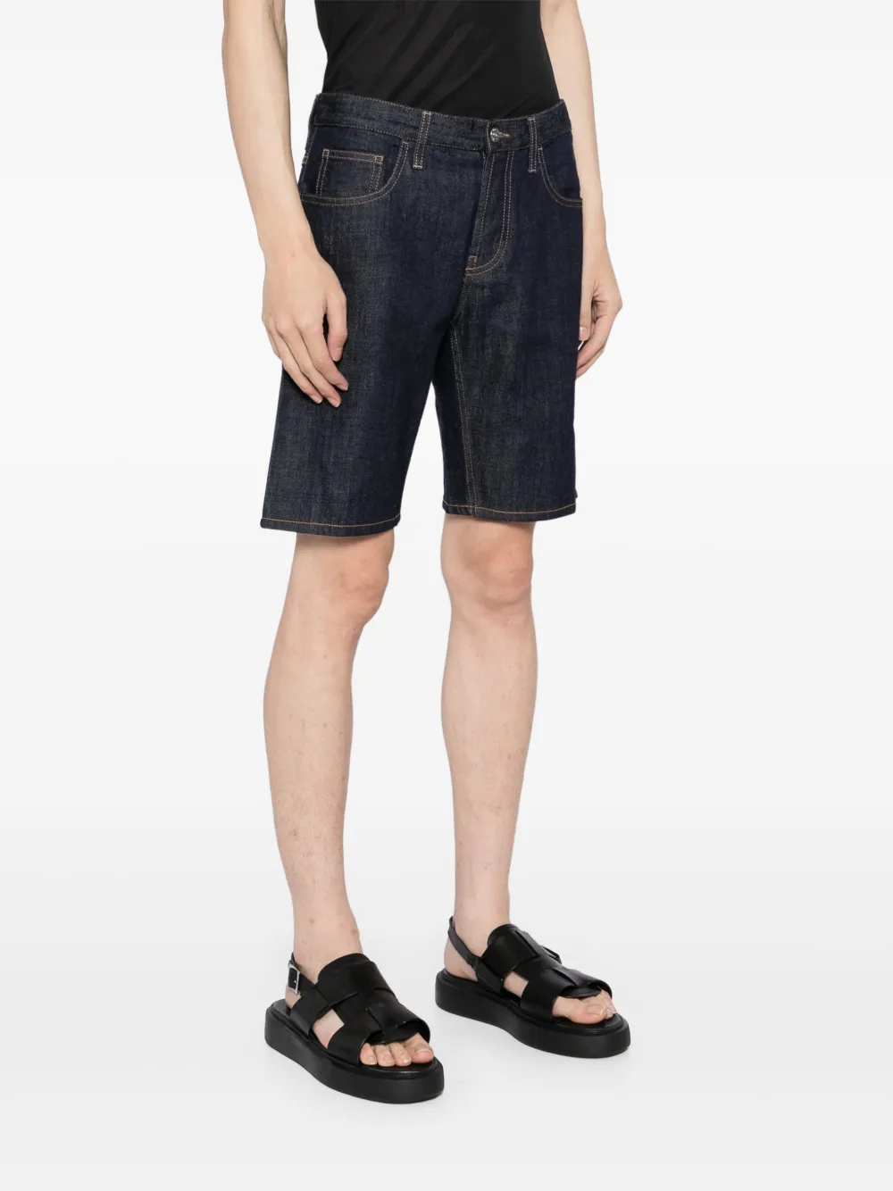 Gucci Denim shorts Zwart