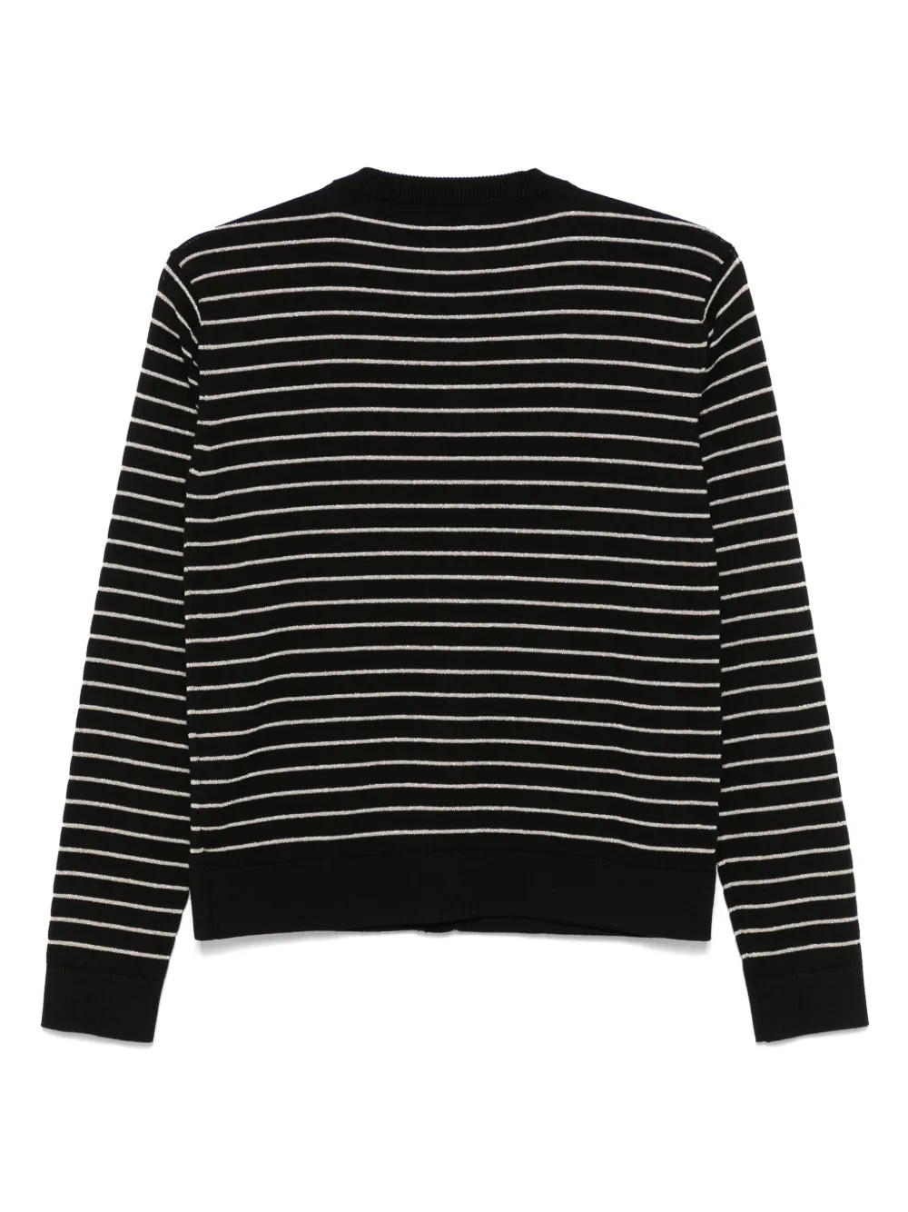 Balmain Kids Gestreept vest Zwart