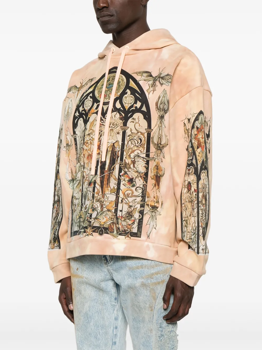 Who Decides War Gleaming hoodie Beige