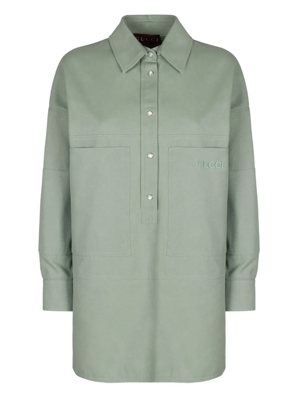 Gucci Katoenen shirtjack Groen
