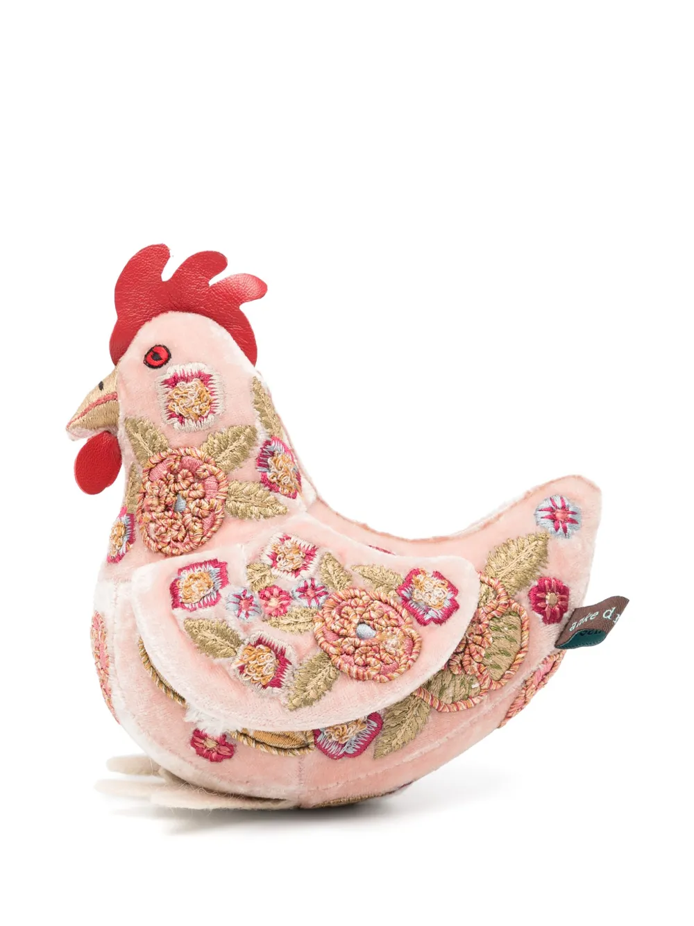 Anke Drechsel small chicken embroidered soft toy |  Decorative Accessories | Image 2