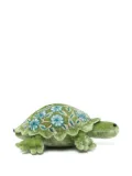 Anke Drechsel turtle mini embroidered soft toy - Green