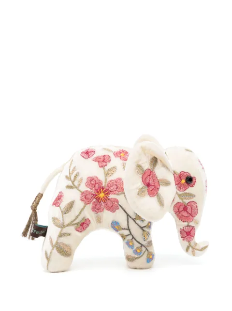 Anke Drechsel peluche de elefante bordado