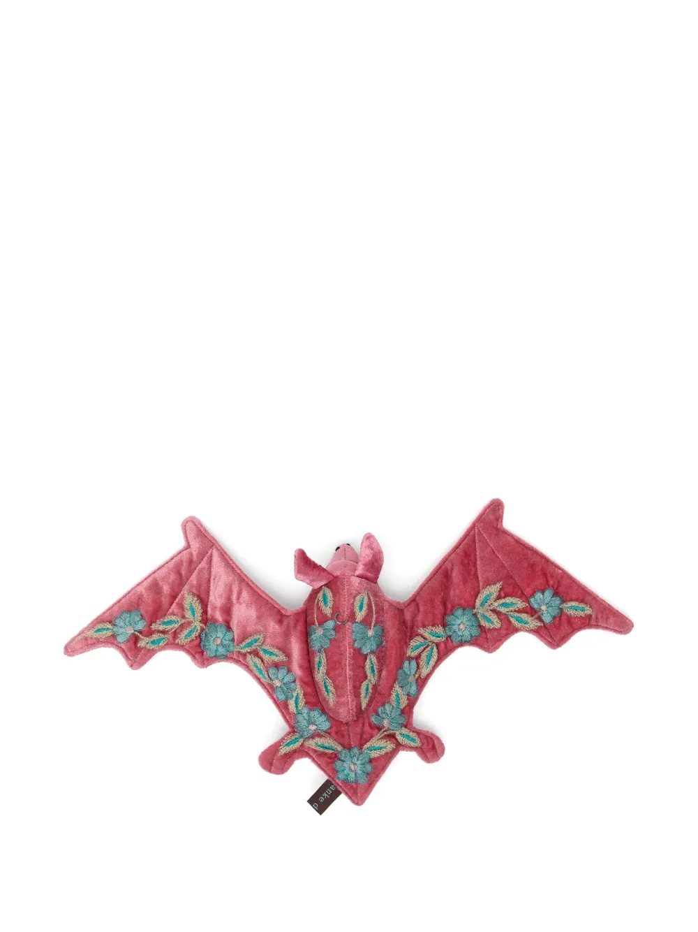 Anke Drechsel Bat Embroidered Soft Toy