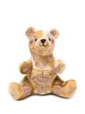 Anke Drechsel bear big embroidered soft toy - Brown