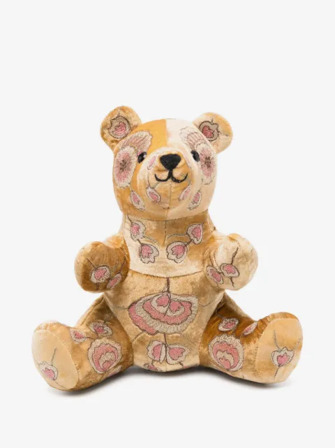 Anke Drechsel peluche de oso grande con bordado