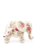 Anke Drechsel elephant embroidered soft toy - Neutrals