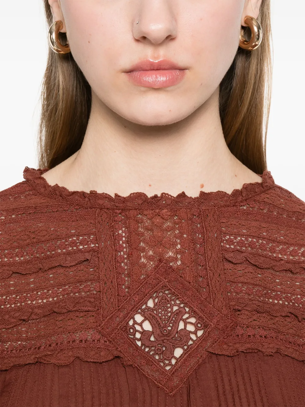 Vanessa Bruno Calisson blouse Bruin