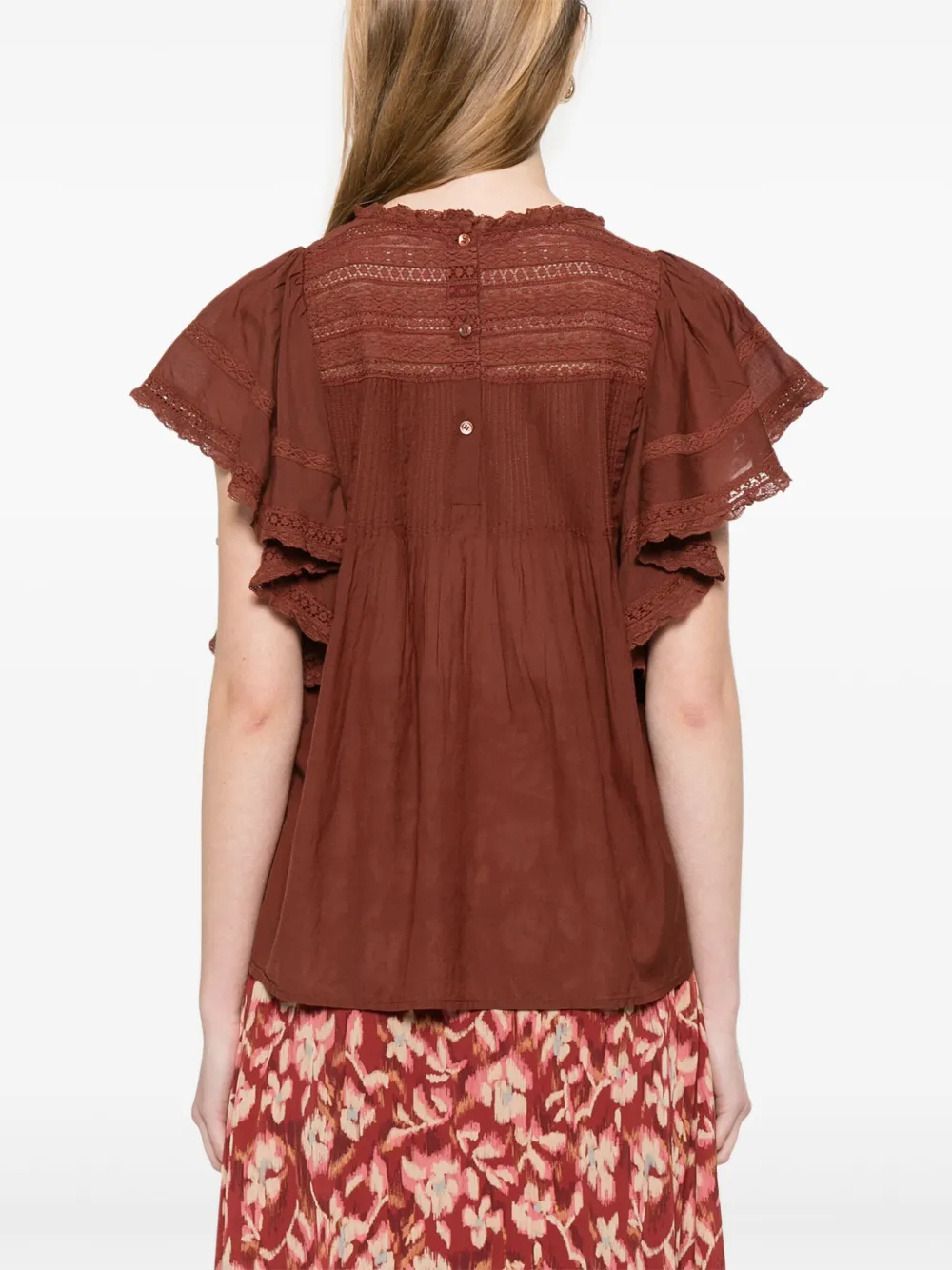 Vanessa Bruno Calisson blouse Bruin