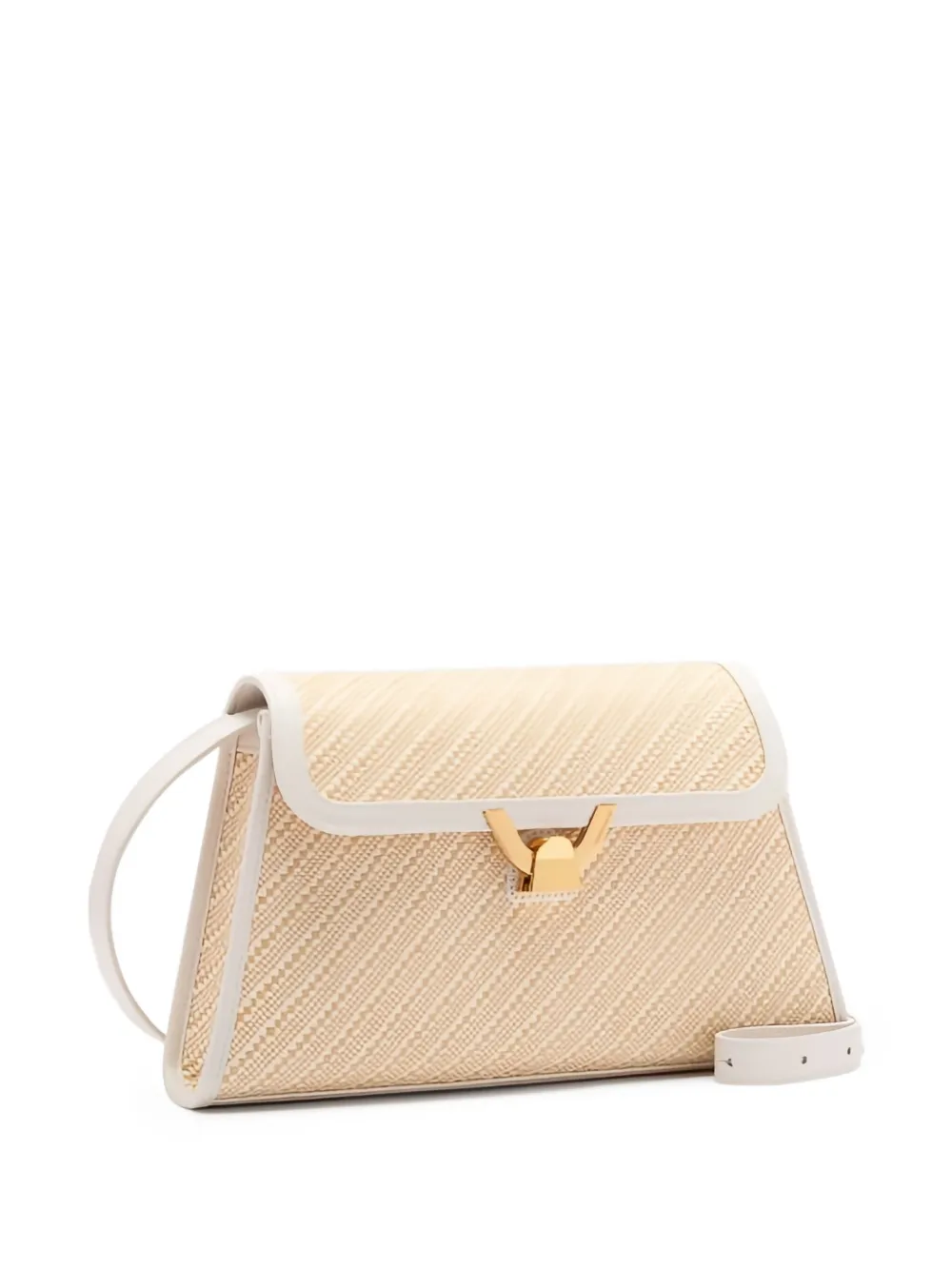 Coccinelle Dew medium schoudertas Beige