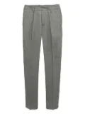 DEVORE pleated elastic-waist trousers - Grey