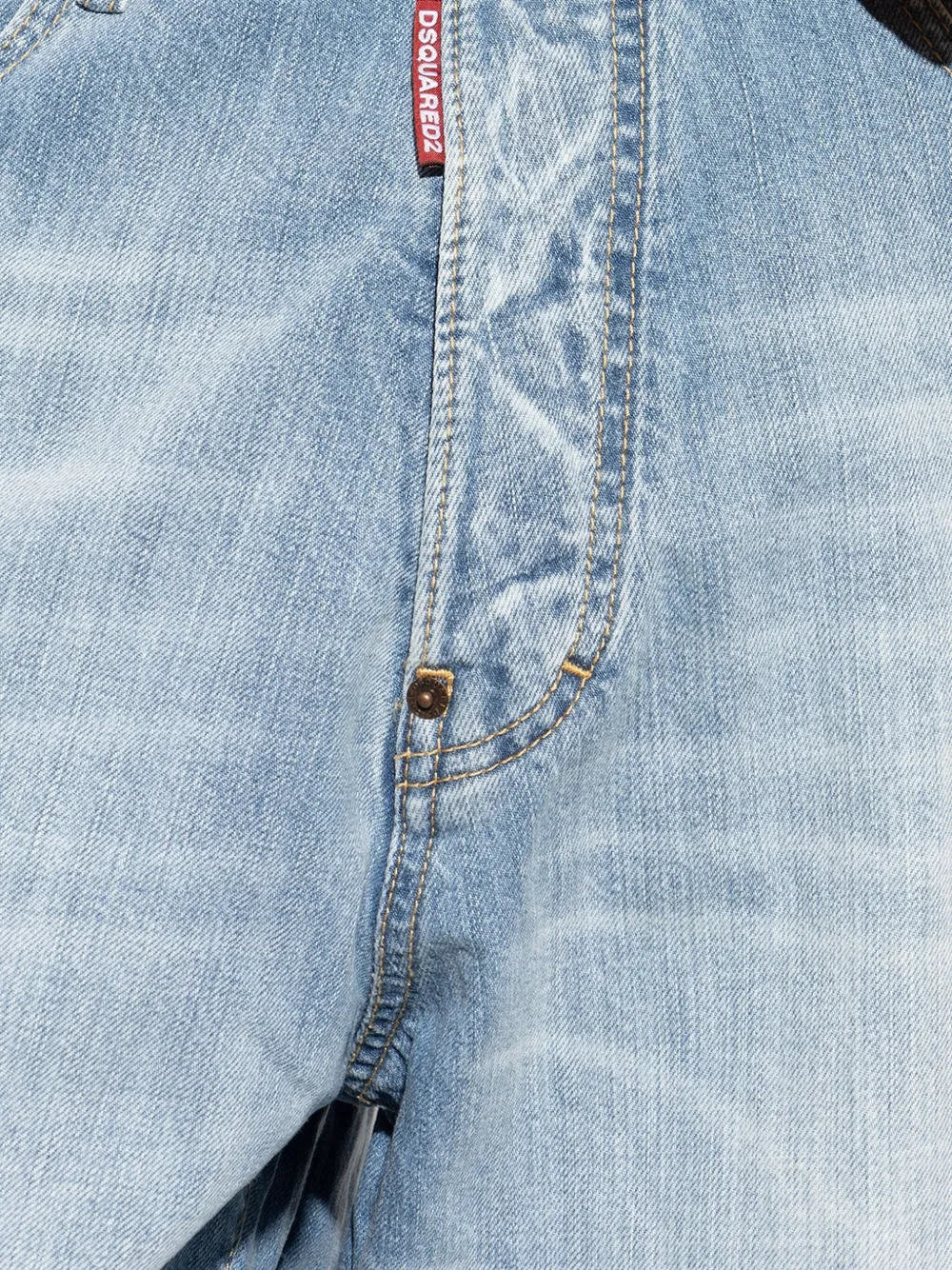 DSQUARED2 Riem met ronde gesp Bruin