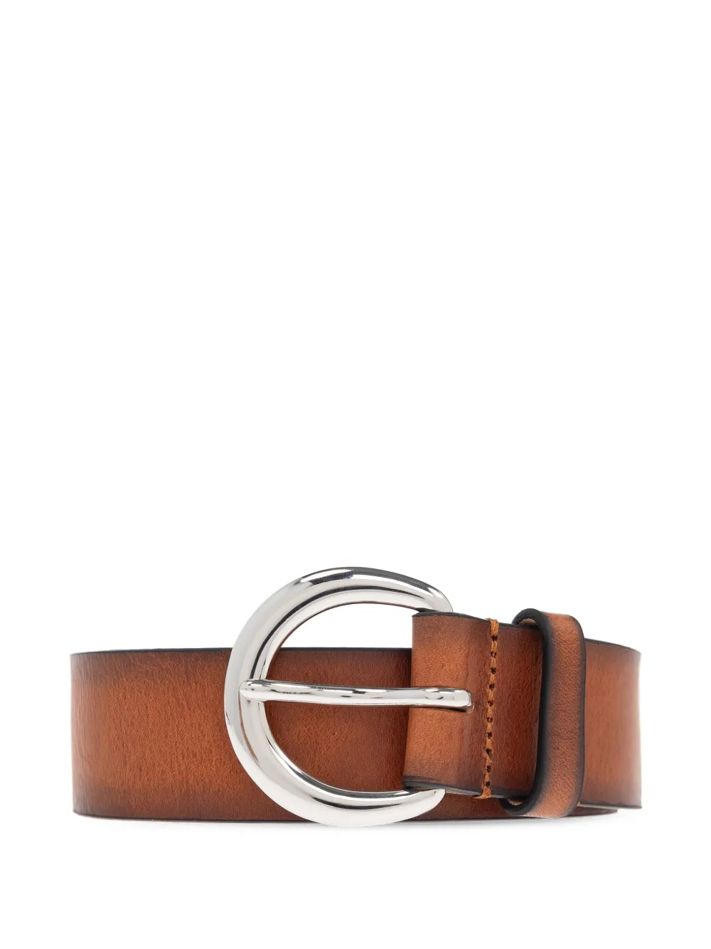 DSQUARED2 ceinture large en cuir | marron | Image 1