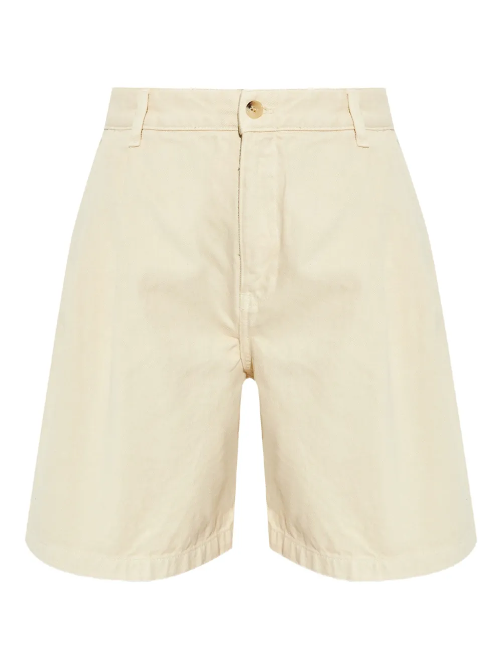 Maison Kitsuné Katoenen shorts Beige