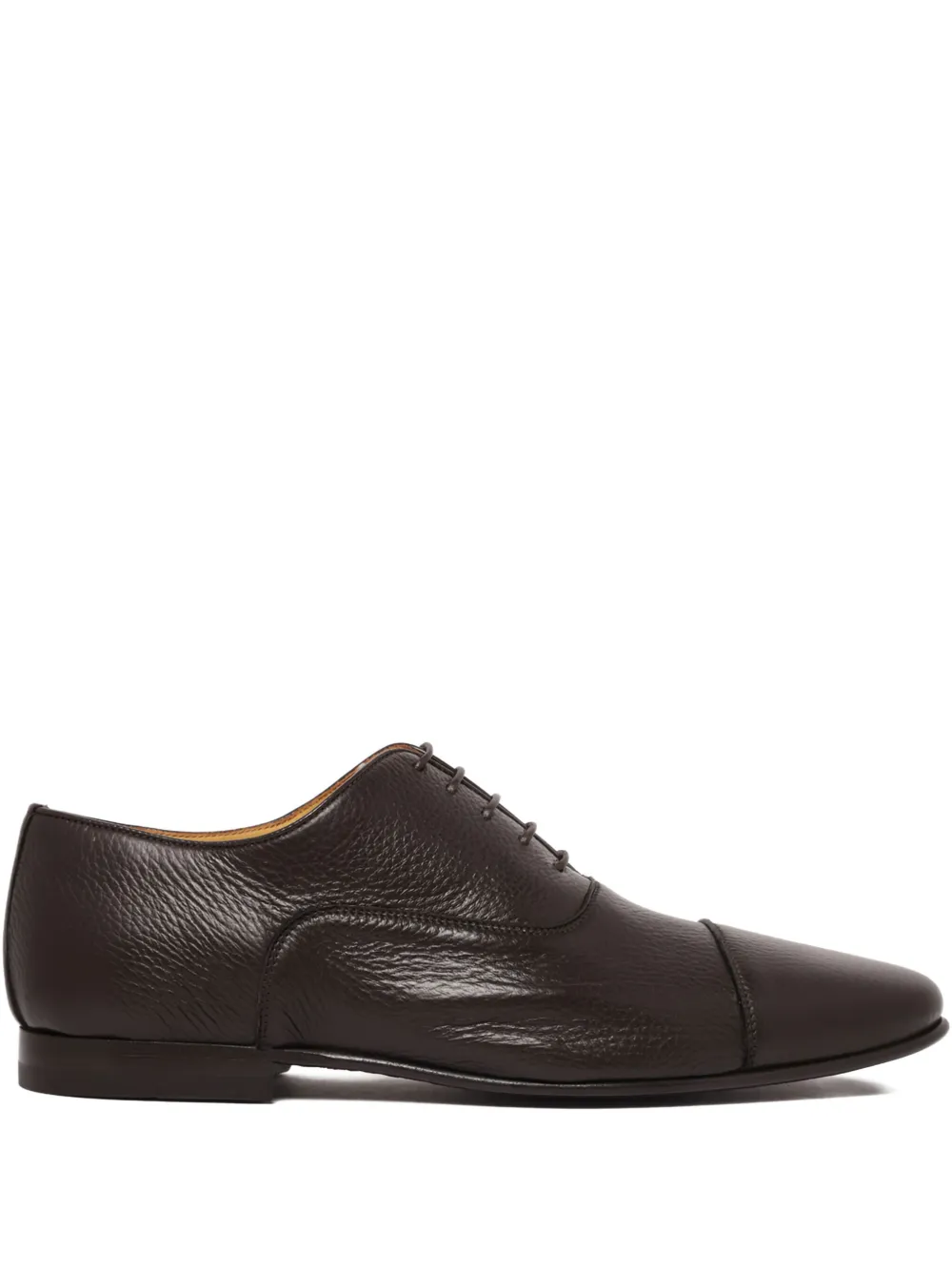 Amedeo Testoni leather lace-up shoes | Brown | Image 1