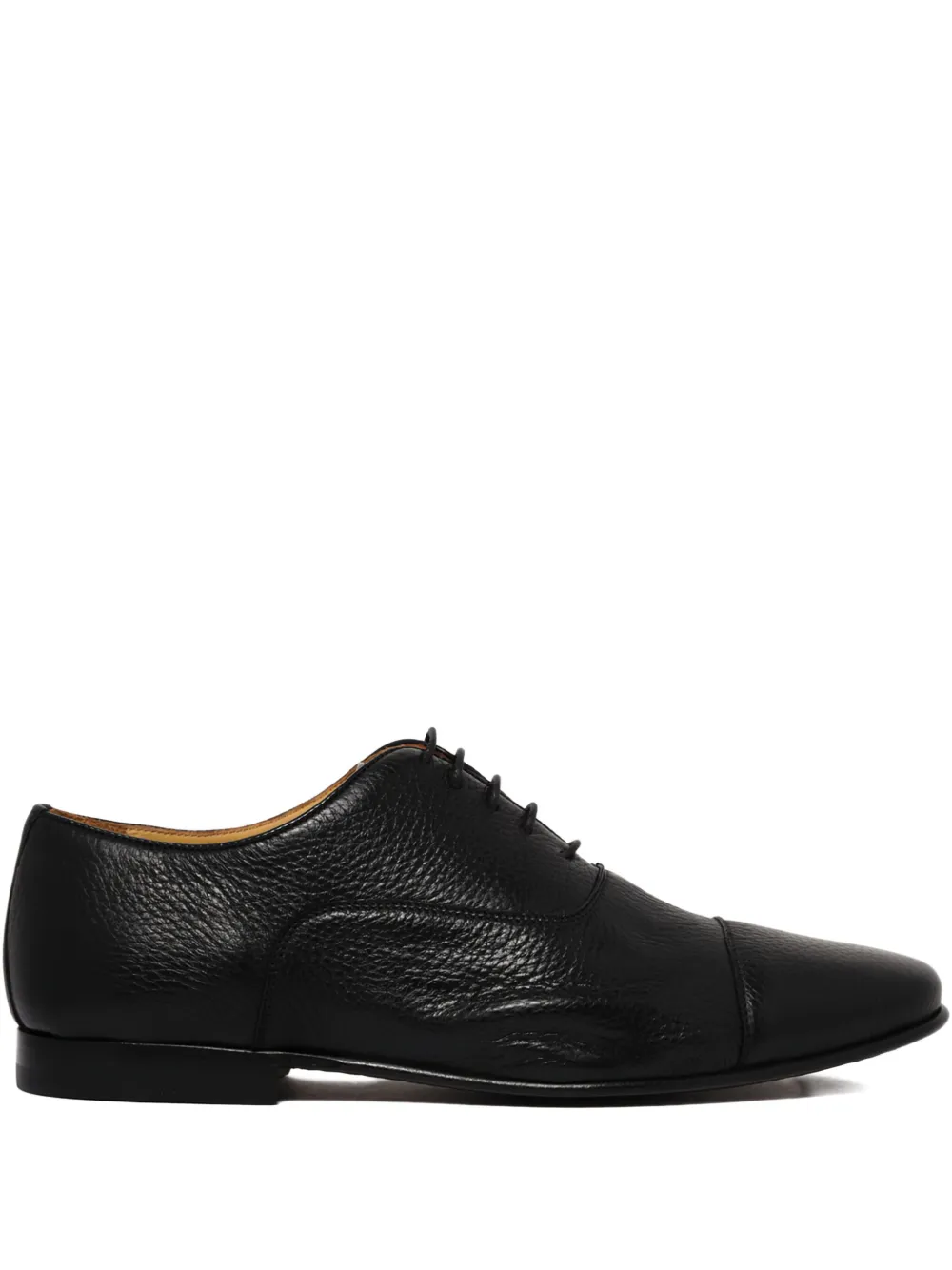 Amedeo Testoni leather lace-up shoes | Black | Image 1