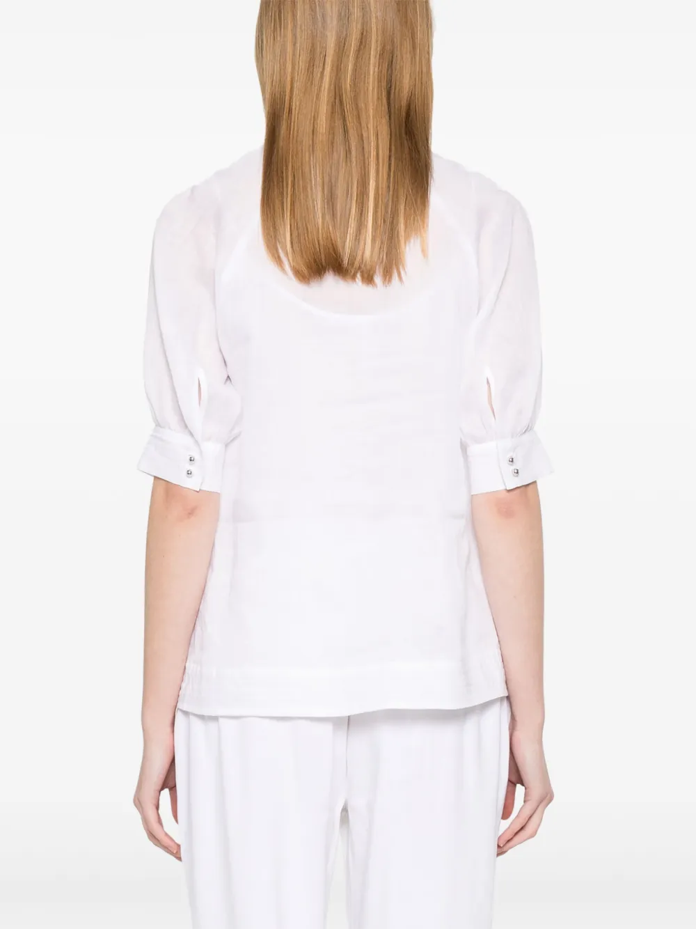 Max Mara Orvieto blouse Wit