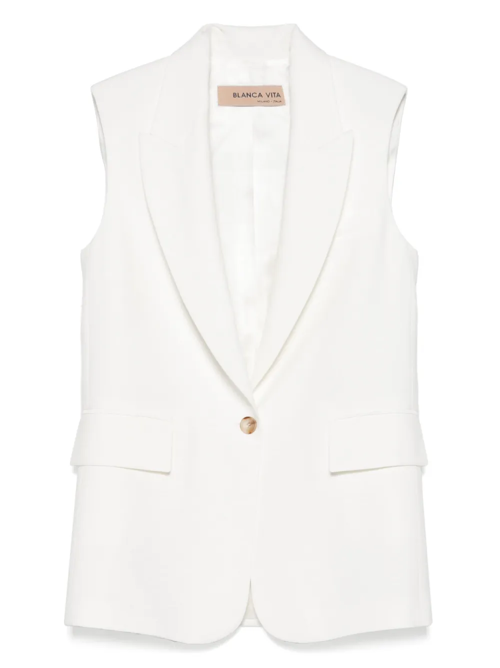 Blanca Vita Gelly gilet Wit