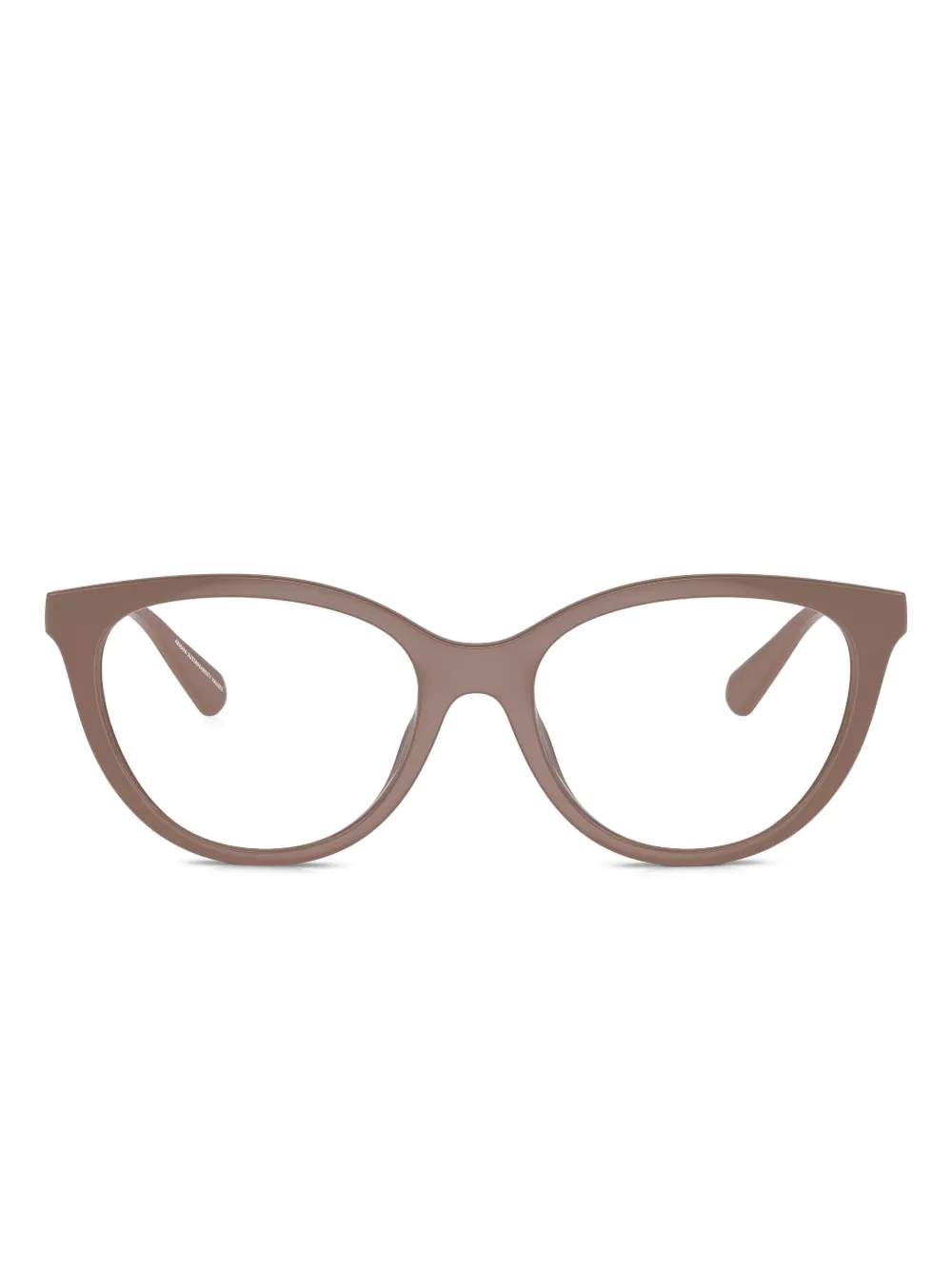 Emporio Armani Bril met cat-eye montuur Bruin
