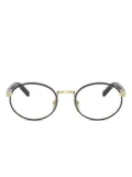 Prada Eyewear round-frame glasses - Black