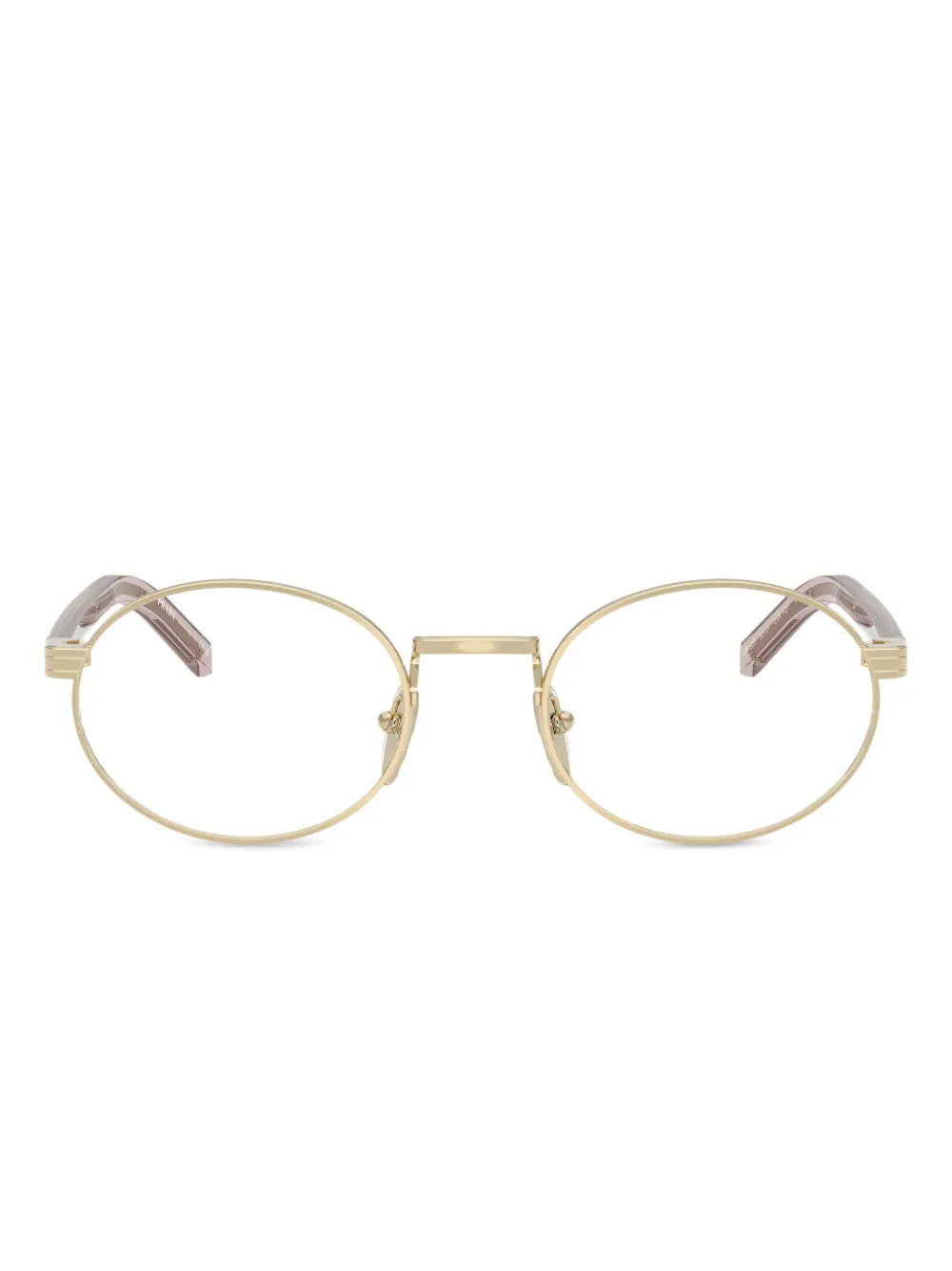 Prada Eyewear lunettes de vue PRB55V à monture ovale | violet | Image 1