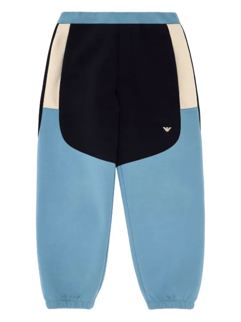 Emporio Armani Kids logo track pants