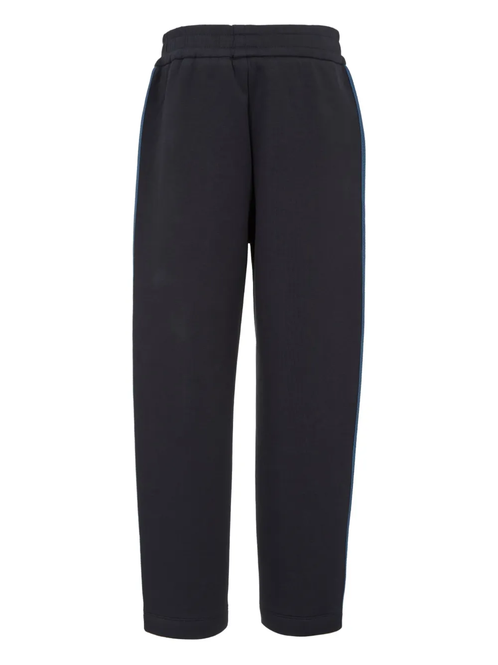 Emporio Armani Kids Gestreepte trainingsbroek Blauw