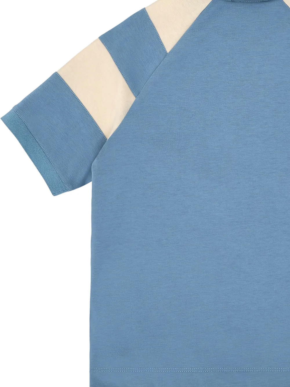 Emporio Armani Kids Katoenen poloshirt Blauw