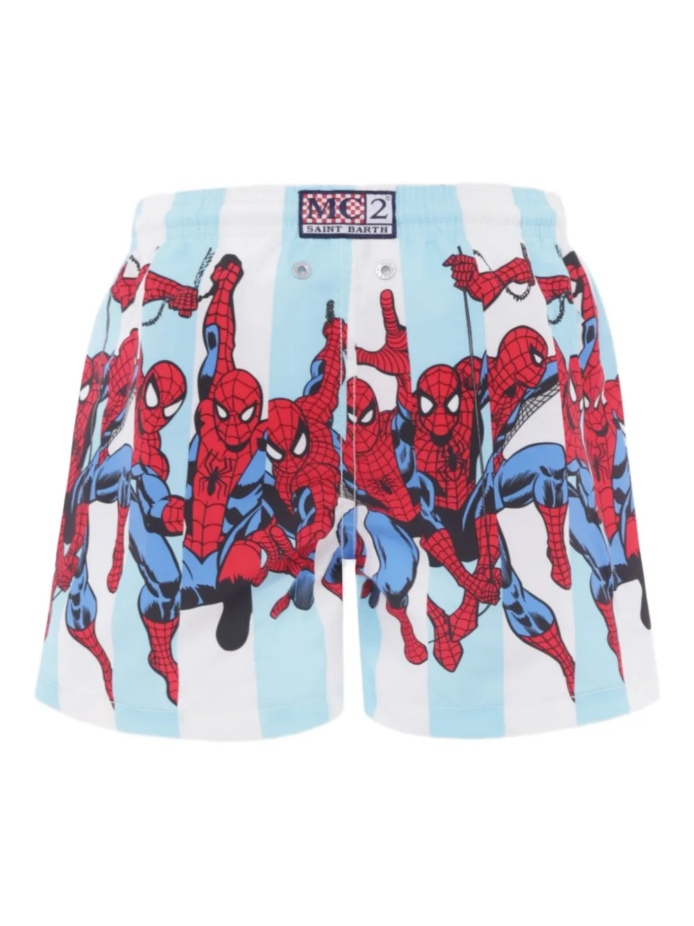 MC2 Saint Barth Kids Bermuda de praia com estampa Spiderman | Short de natação & Sungas | Image 2