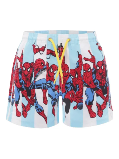 MC2 Saint Barth Kids Costume da bagno con stampa Spiderman