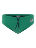 MC2 Saint Barth Kids logo swim trunks - Green