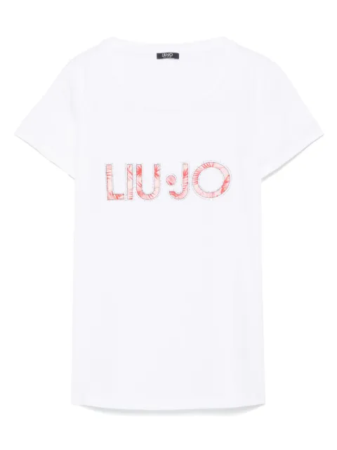 LIU JO crystal-embellished T-shirt