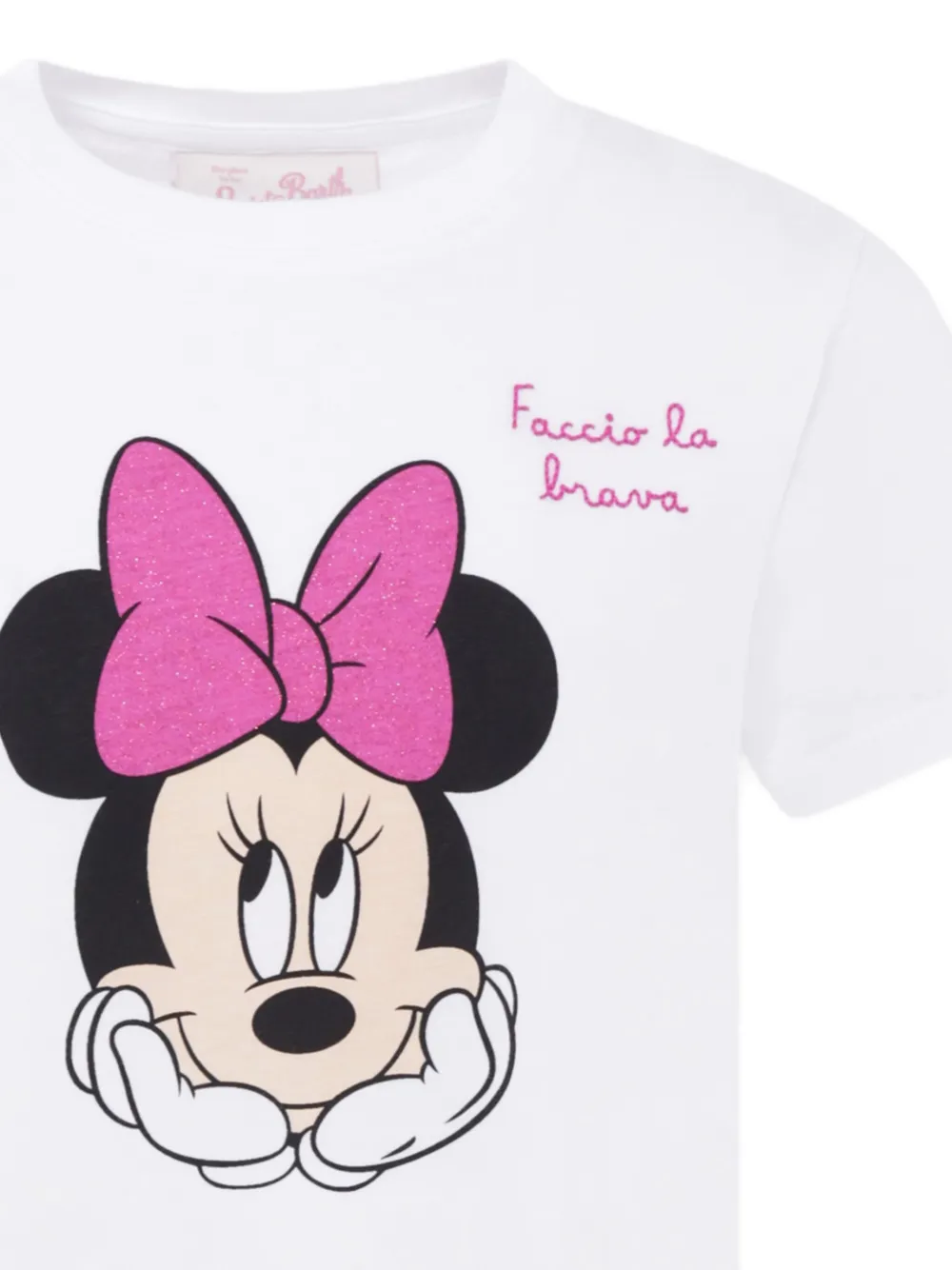 MC2 Saint Barth Kids Katoenen T-shirt Wit