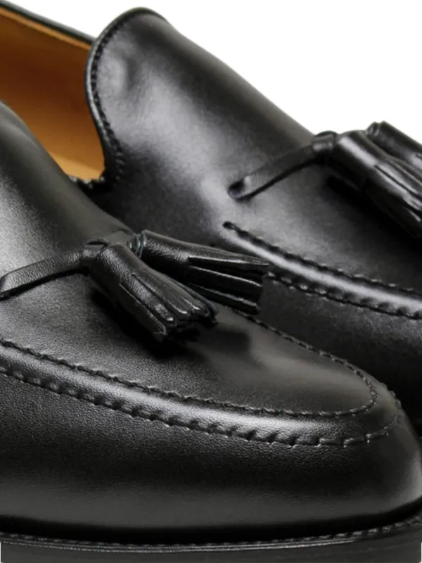 Sanders タッセル ローファー | ブラック | FARFETCH JP