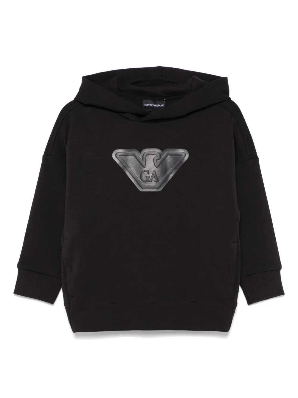 Emporio Armani Cotton-blend Logo Hoodie
