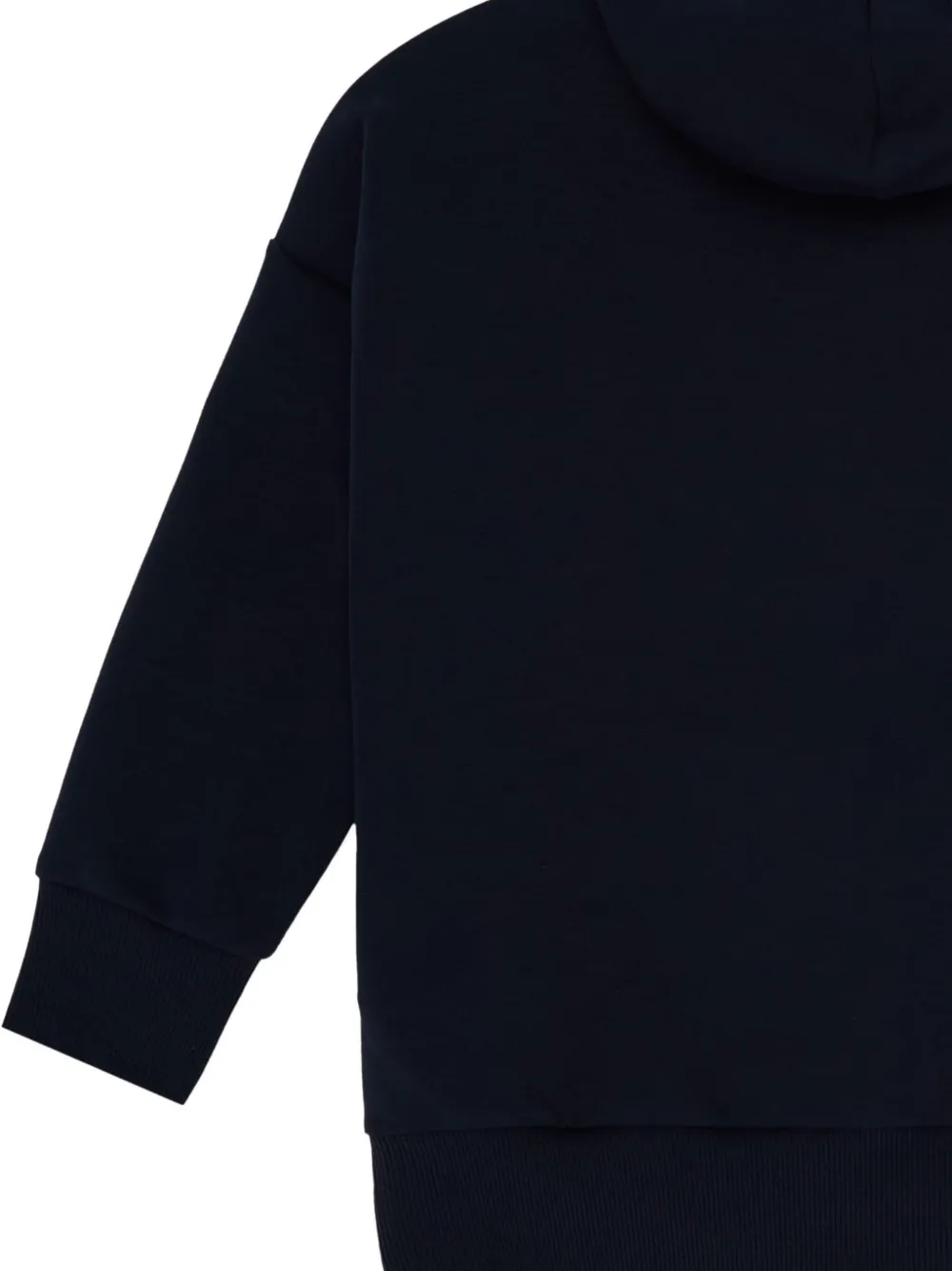 Emporio Armani Kids Katoenen hoodie Blauw