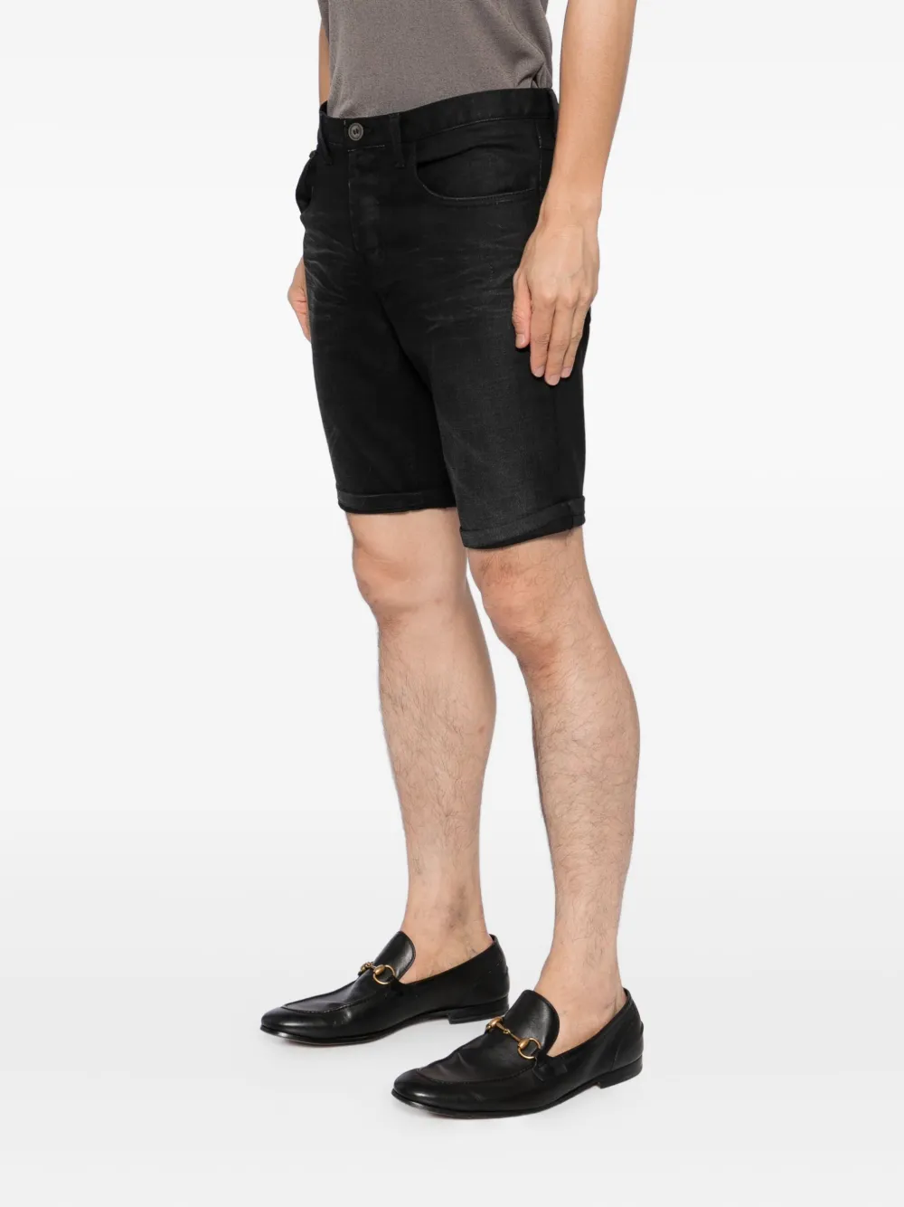 Gucci Denim shorts Zwart