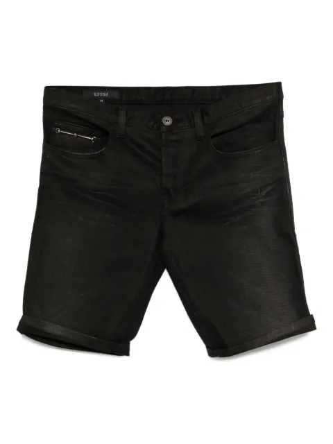 Gucci straight-leg denim shorts