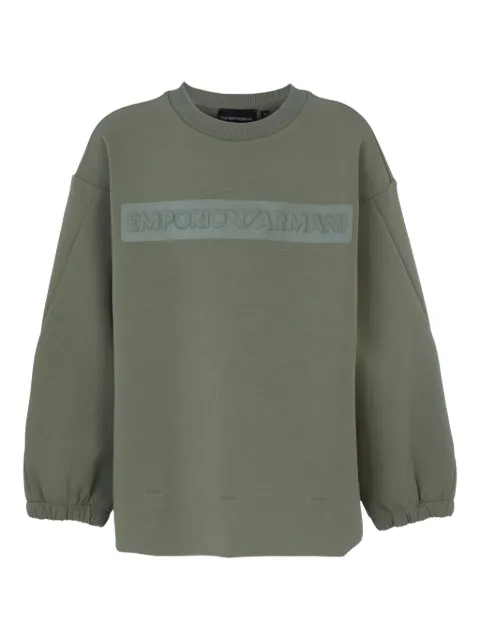 Emporio Armani Kids logo-print sweatshirt 