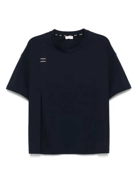 LIU JO logo-plaque T-shirt