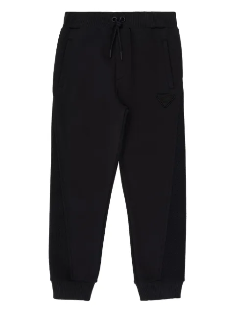 Emporio Armani Kids logo-appliqué track pants