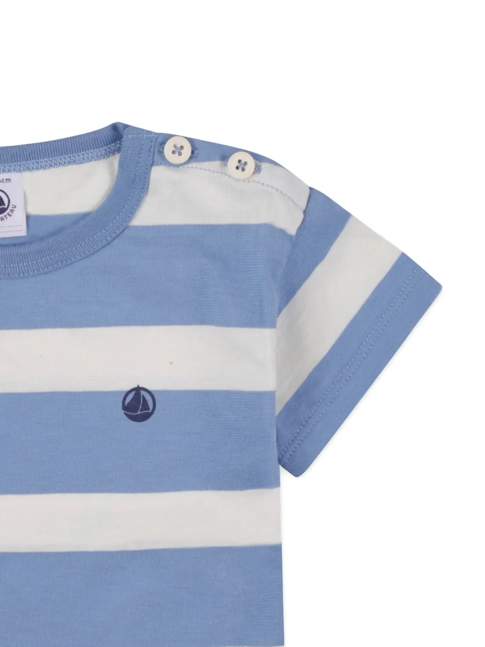 Petit Bateau Gestreept T-shirt Blauw
