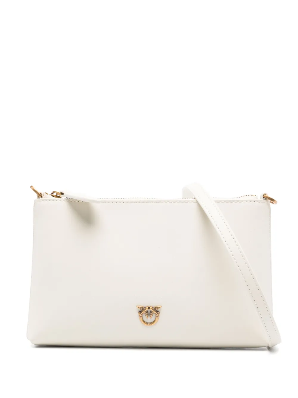 PINKO Horizontal kleine clutch Wit