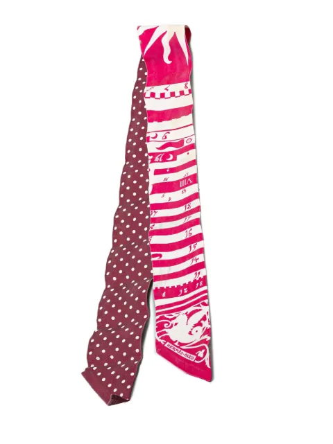 Hermès Pre-Owned 20th Century Astrologie A Pois Silk Twilly Scarf scarves
