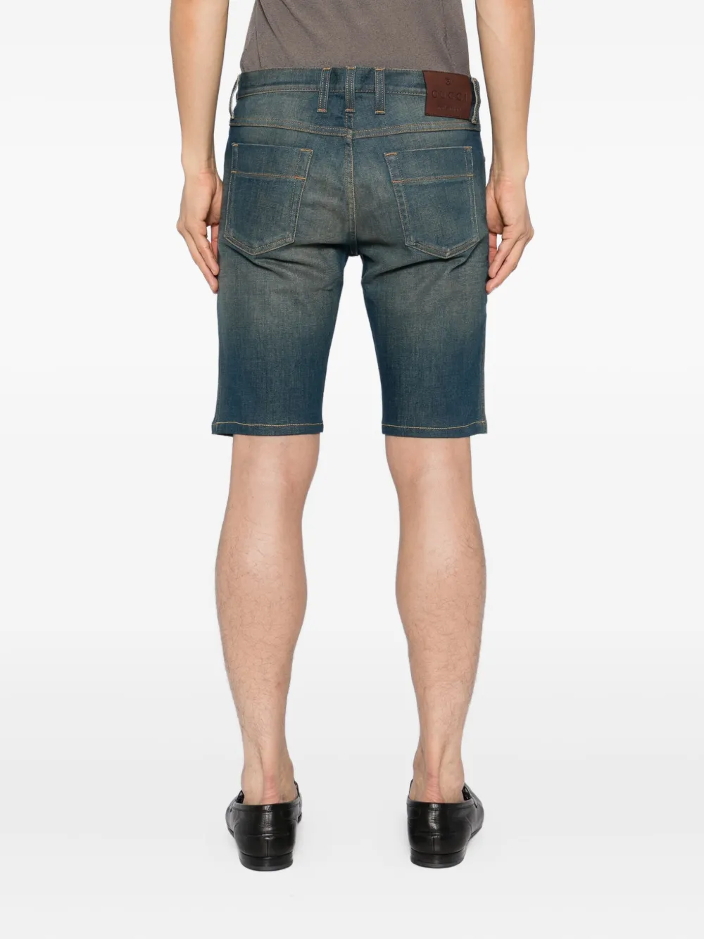 Gucci Denim shorts Blauw