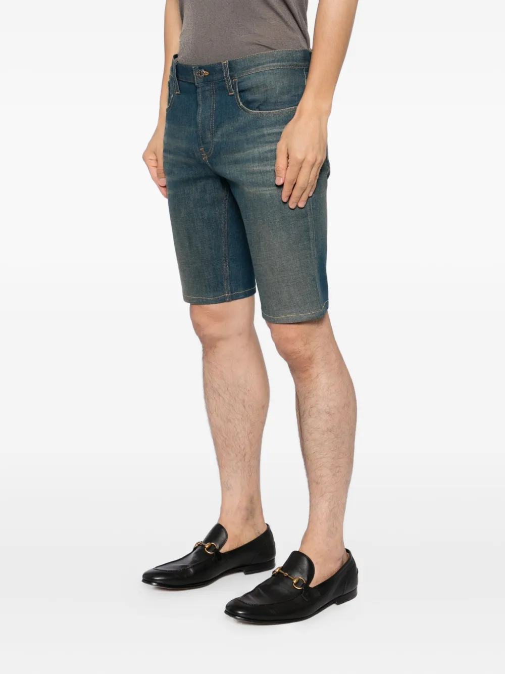Gucci Denim shorts Blauw