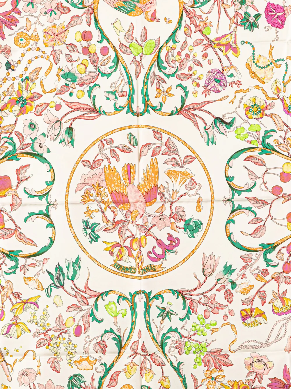 Hermès Pre-Owned mascada Pierres D Orient Et D Occident en seda del siglo XX | Image 2