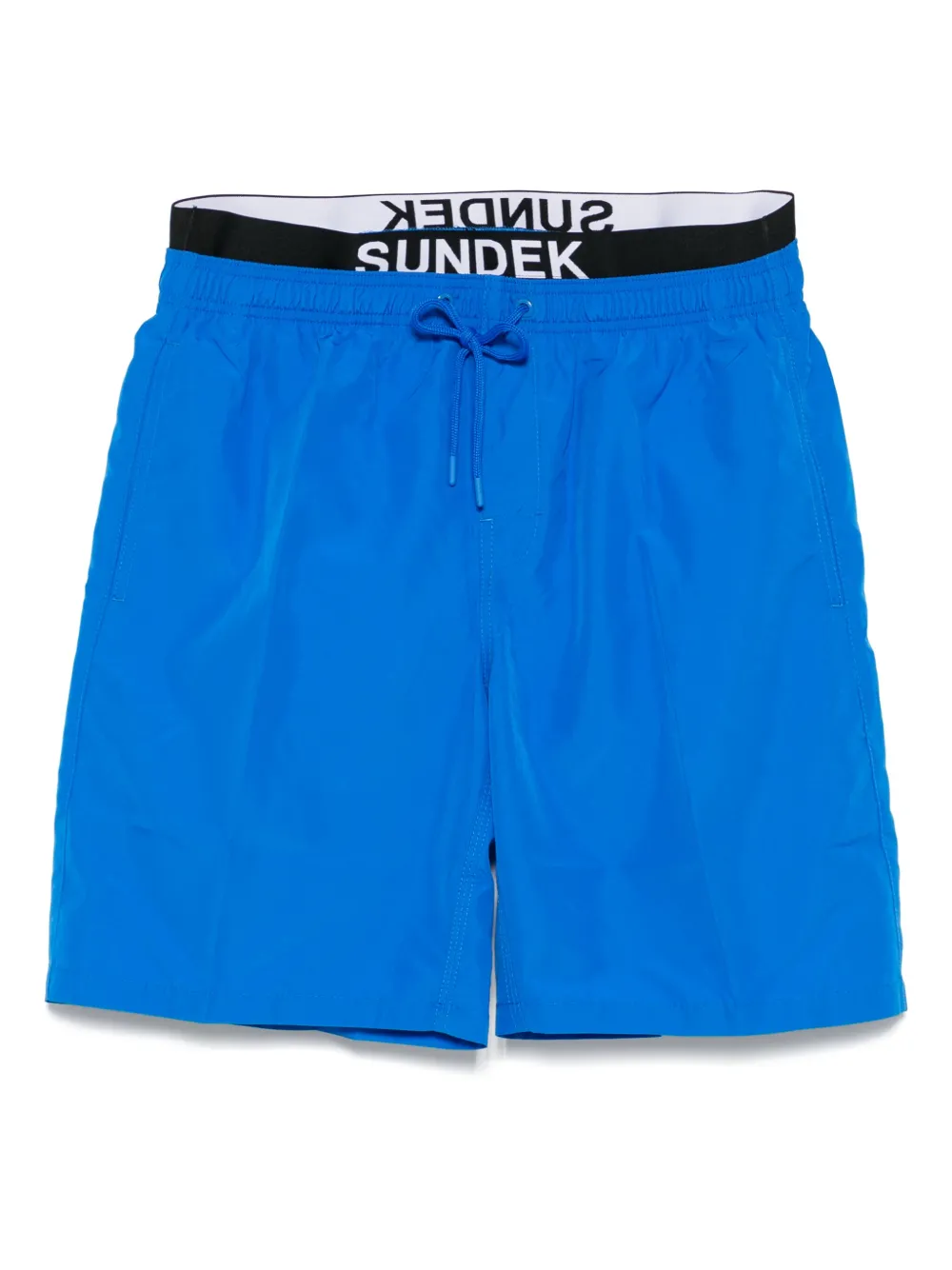 Sundek Logo-waistband Swim Shorts